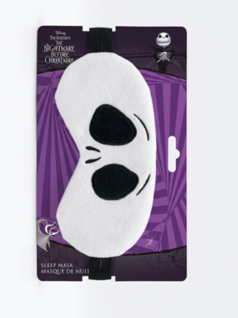 Disney Nightmare Before Christmas Jack Skellington Plush Sleep Eye Mask